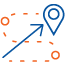 Route optimization Icon